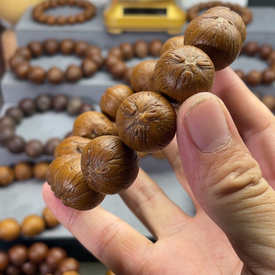 紫金鼠手串19尺寸原皮