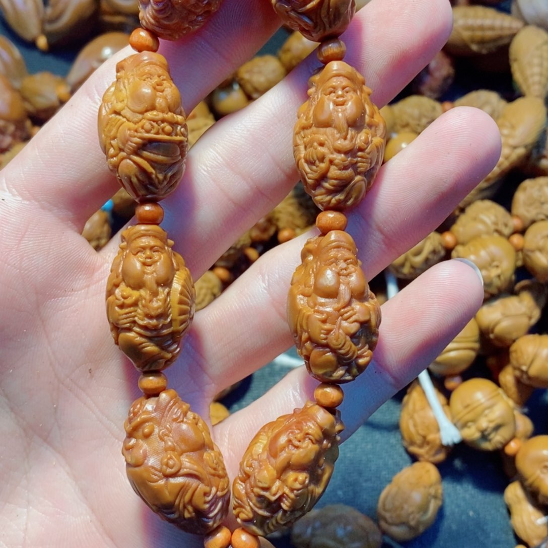 橄榄核手串/手链财神