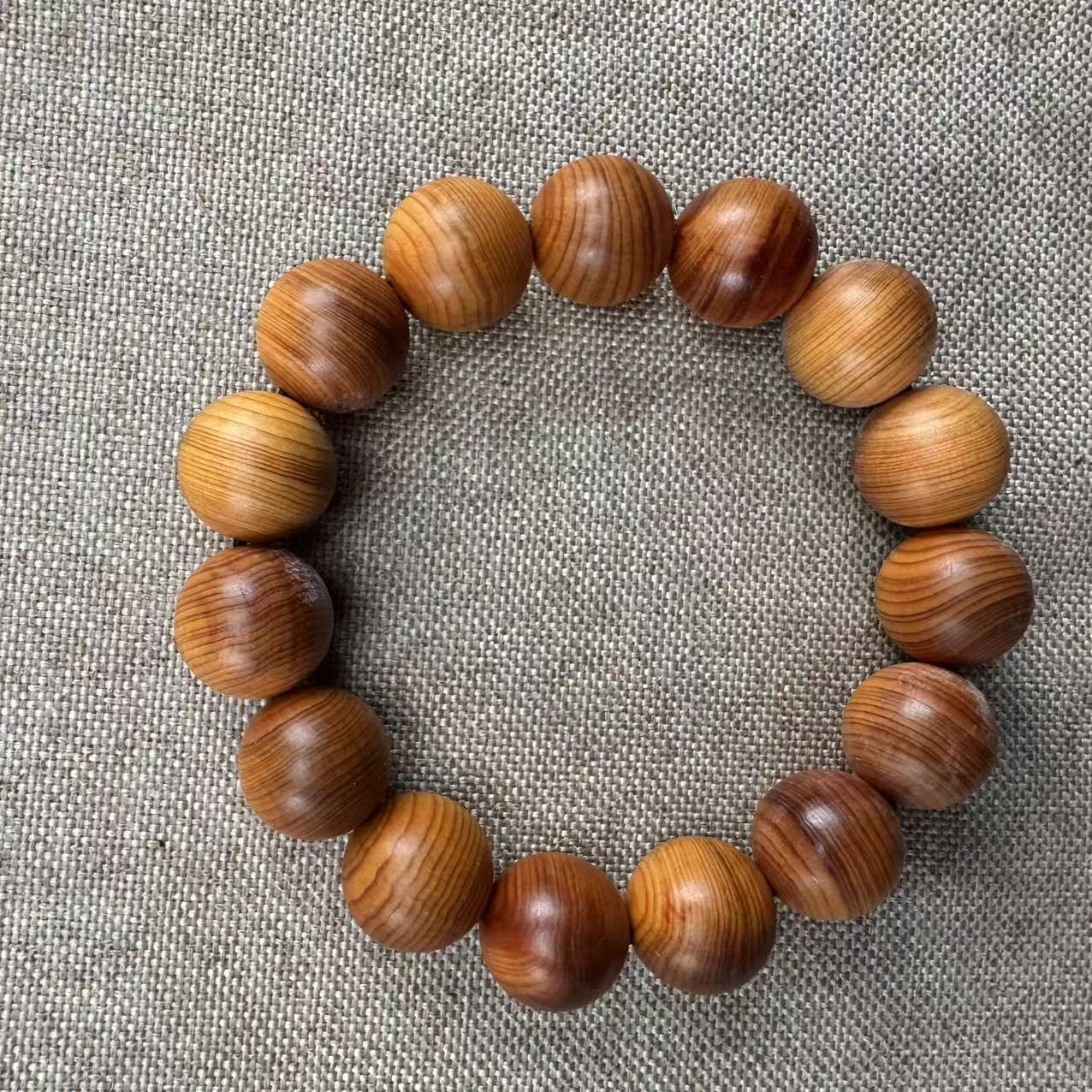 【芸奇】崖柏1.5单圈太行料文玩手串