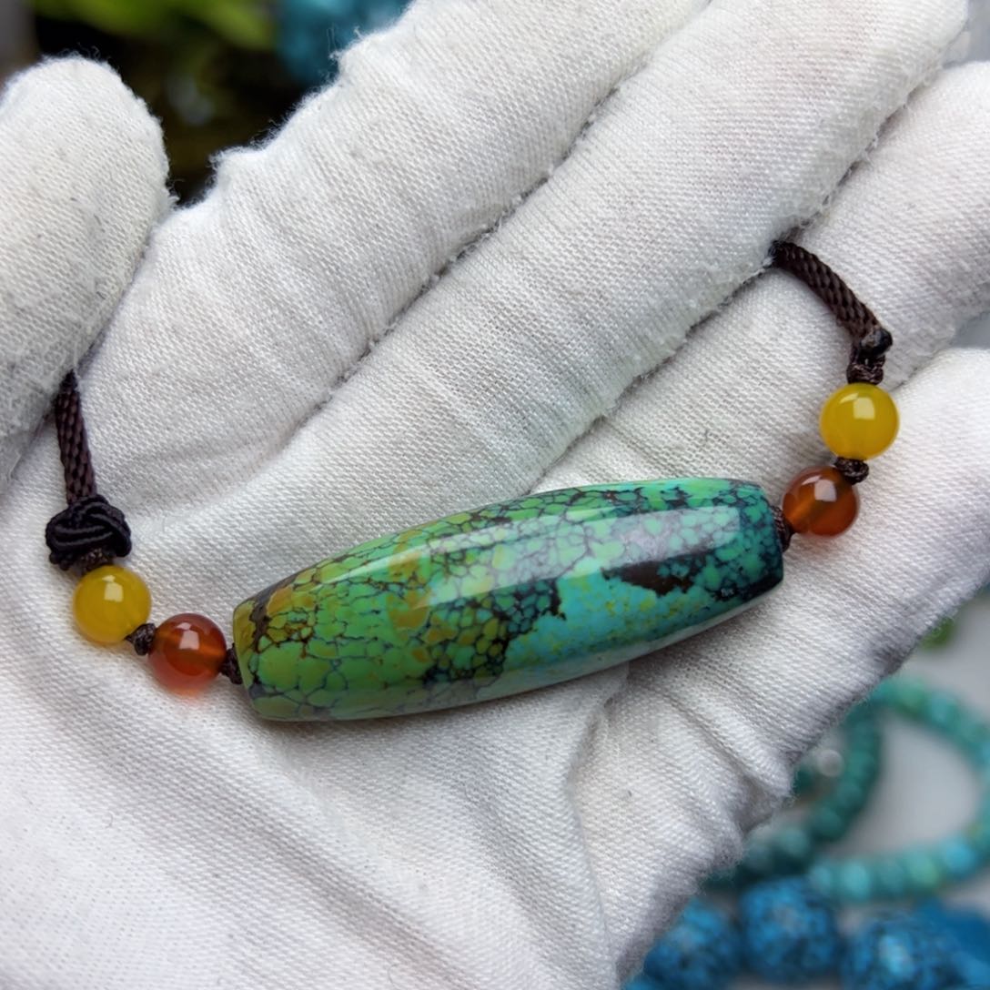 绿松石珠宝奇石未镶嵌