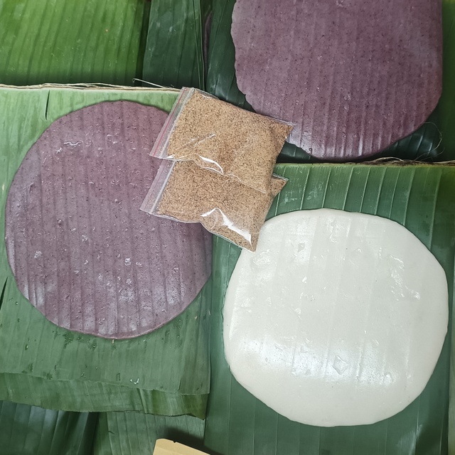 包邮云南德宏特产紫米糯米粑粑 家用紫米糍粑傣族手工制粑粑1斤