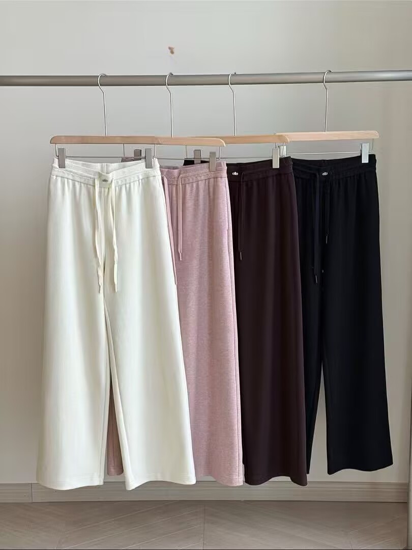 【锦衣服饰】QM 258080 时尚百搭抽绳直筒裤