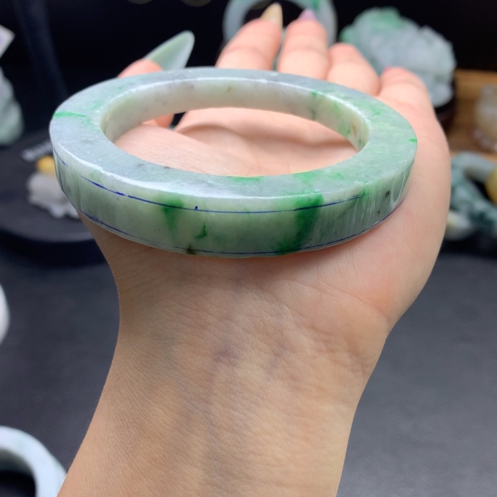 定制翡翠翡翠手镯未镶嵌