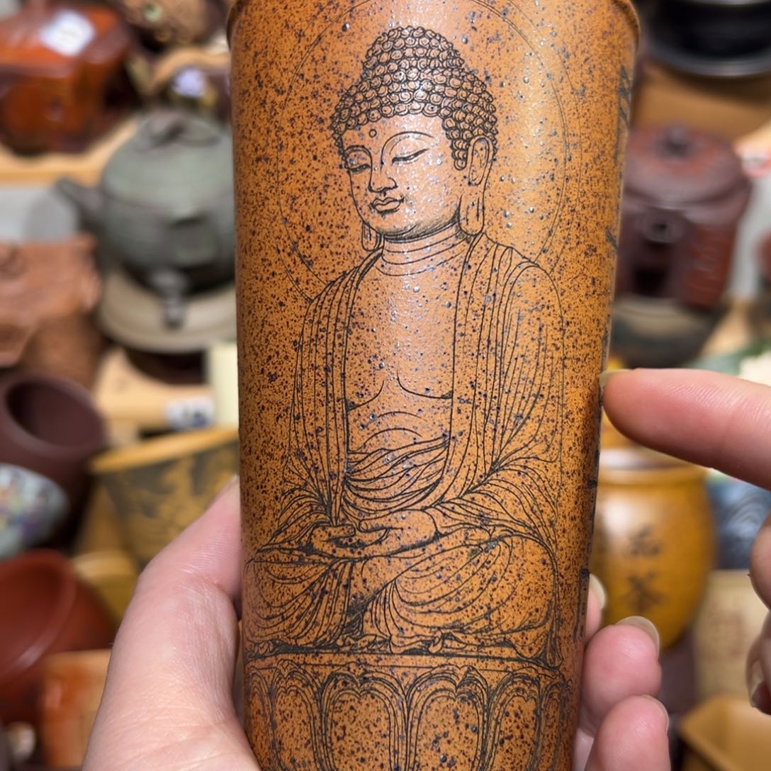 紫砂茶杯宜兴紫砂主人杯