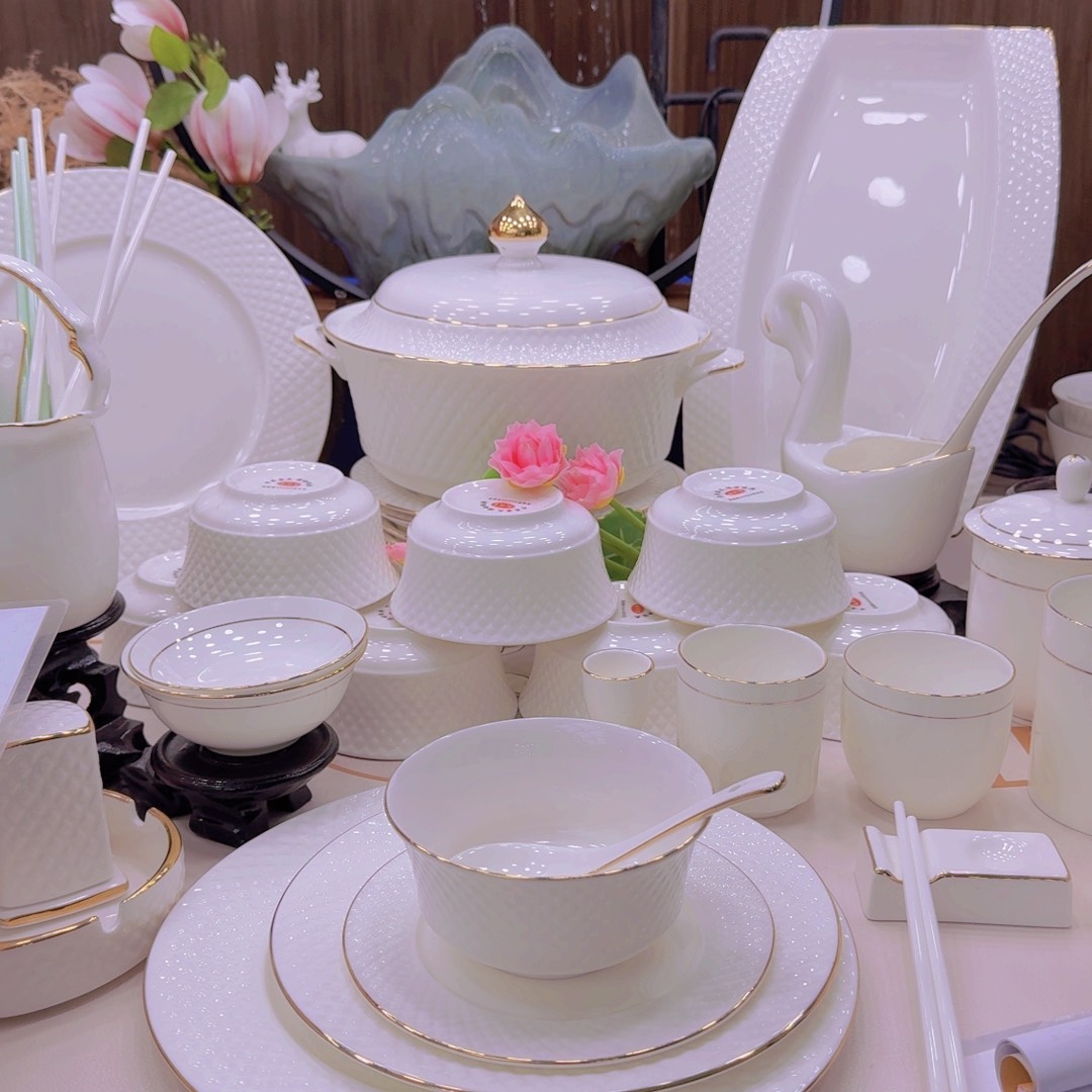 瓷景德镇碗碟单拍