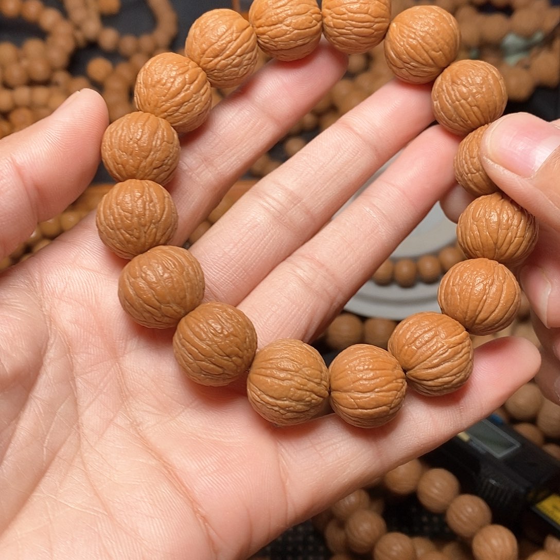 猴头核桃吊坠凤羽1.77尺寸