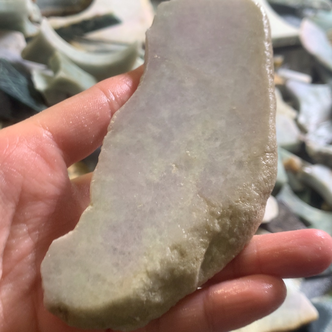 翡翠颈饰未镶嵌缅甸翡翠