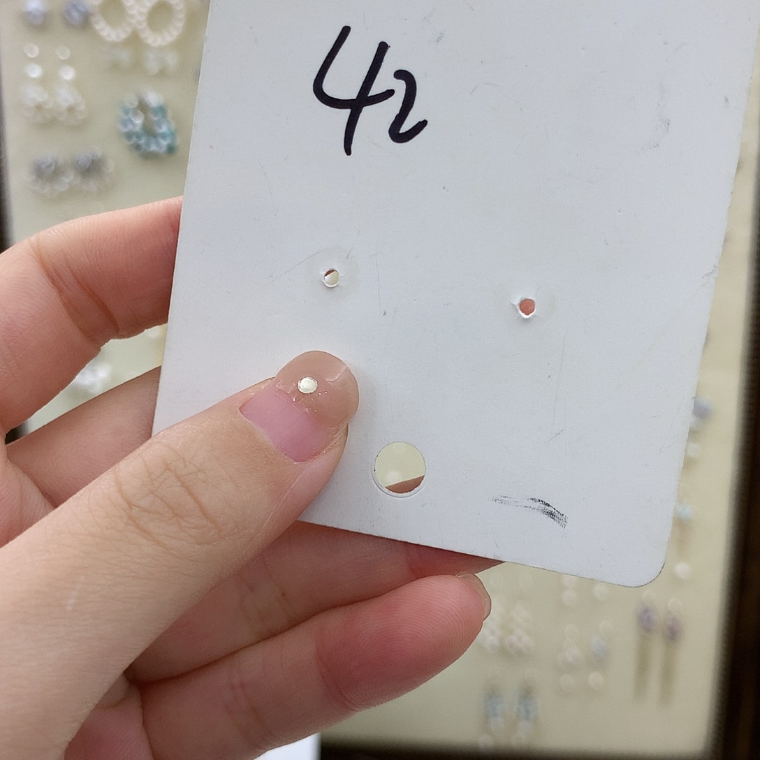 耳饰淡水珍珠银S925镶嵌