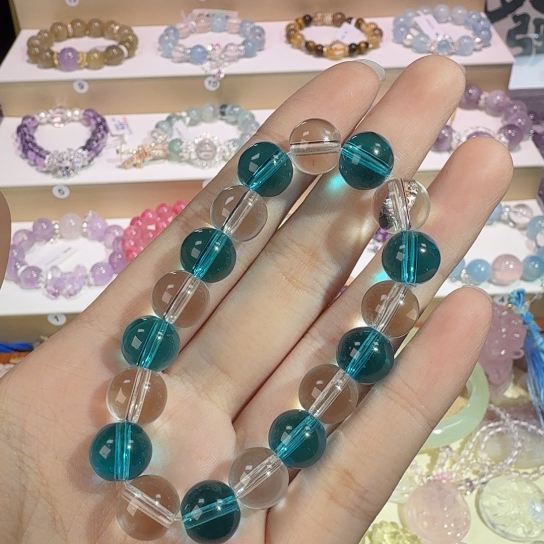 水晶手串未镶嵌琉璃