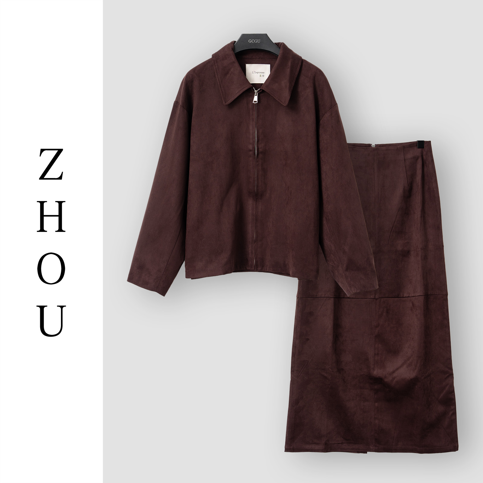 （周哥甄选）红漆色套装-32675