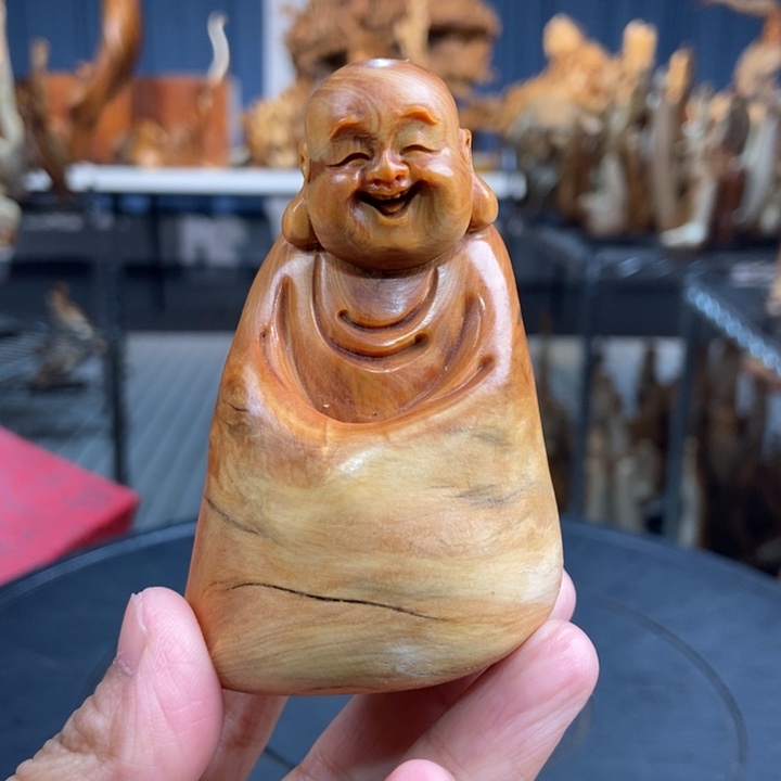 柏木（崖柏）手把件