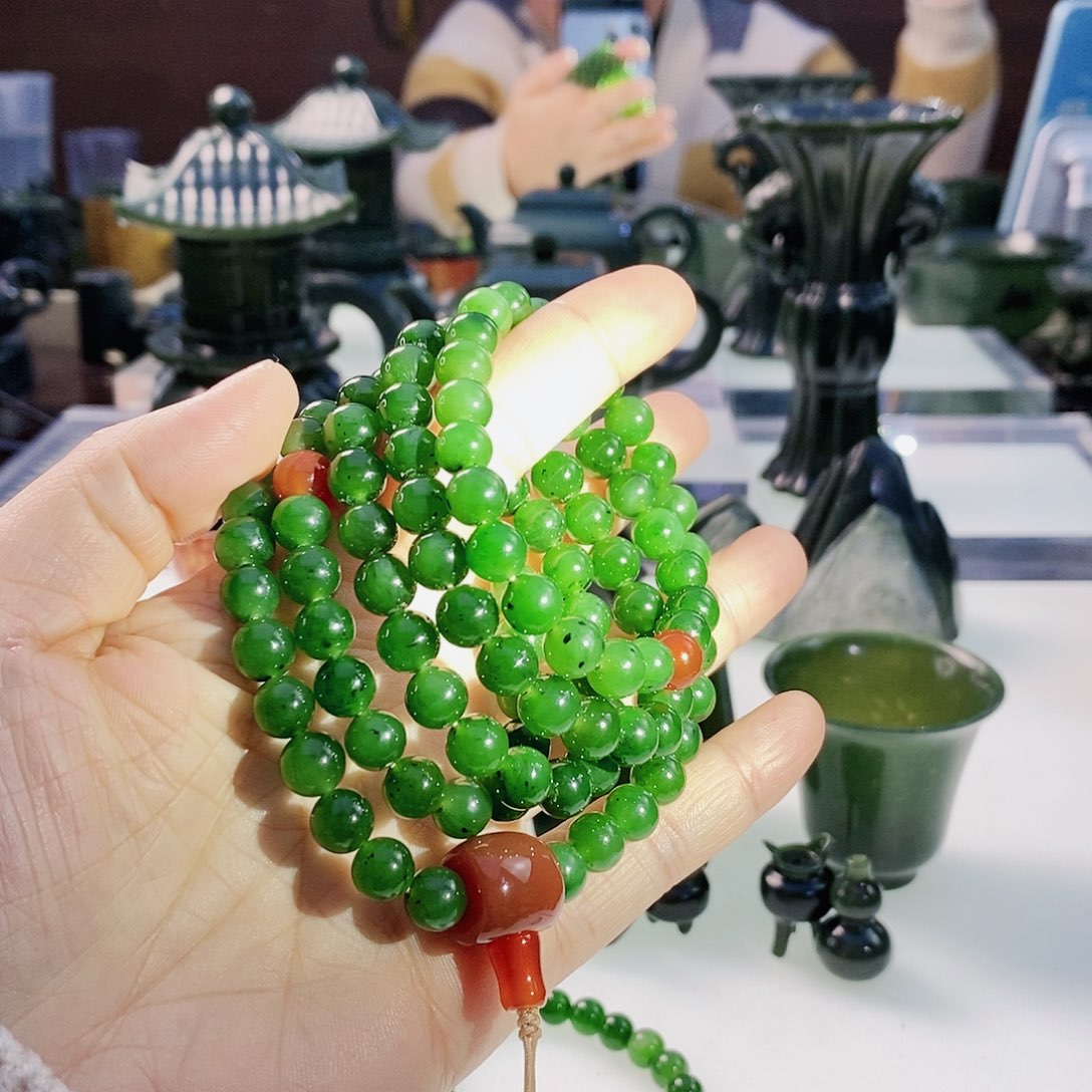 和田玉（碧玉）挂件未镶嵌