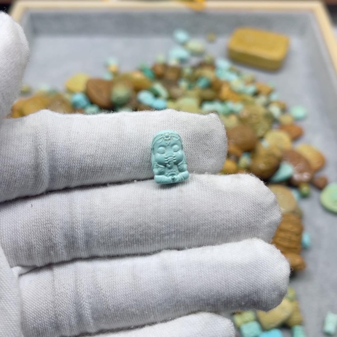 绿松石挂件未镶嵌