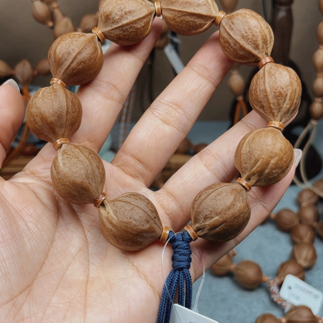 手串橄榄核高**岭梅林铁核2125