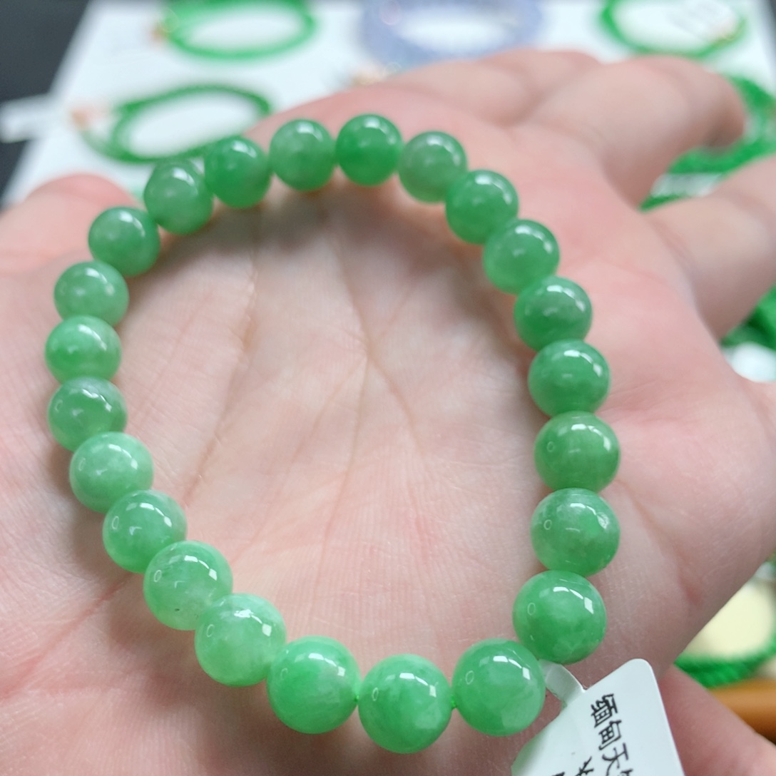 翡翠未镶嵌手链翡翠