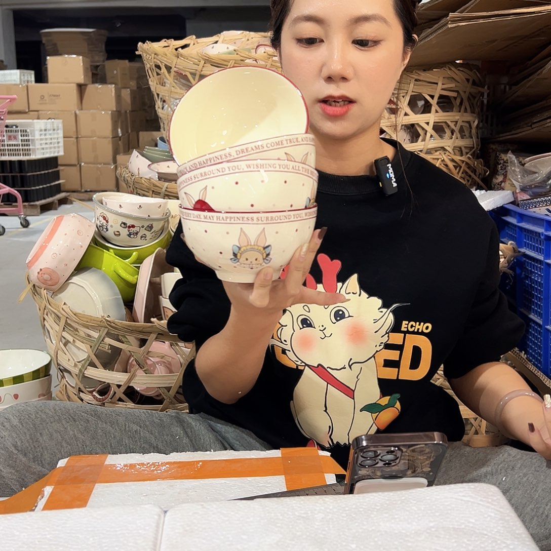 潮州陶瓷工厂微瑕5寸