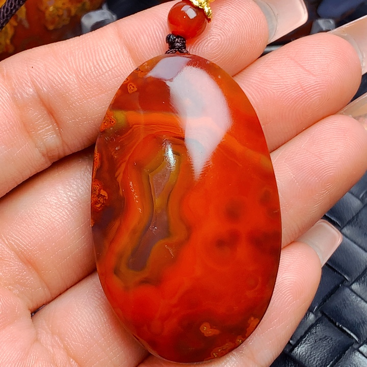 玛瑙/玉髓颈饰未镶嵌我**哥