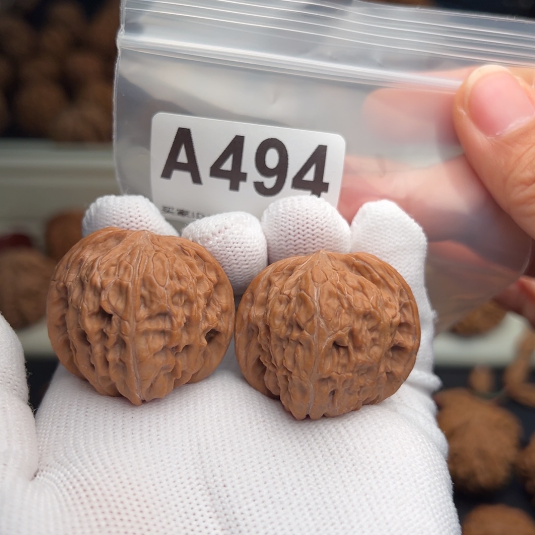 吊坠文玩核桃A494山地磨35