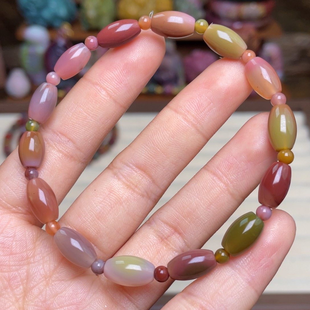 玛瑙/玉髓珠宝半成品未镶嵌盐源玛瑙福利