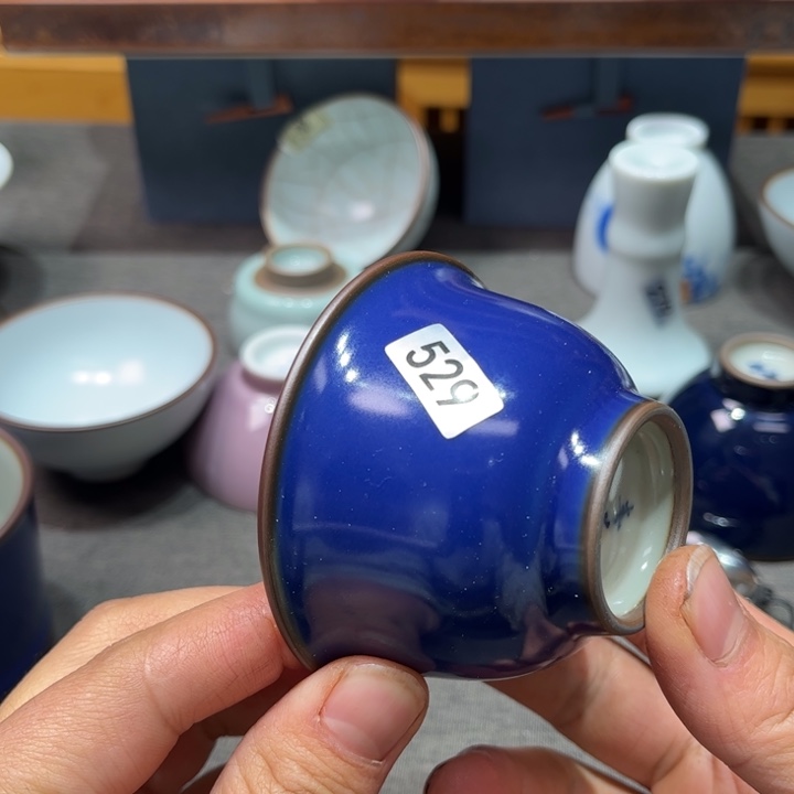 汝窑佛青不开片喜欢的可以拍