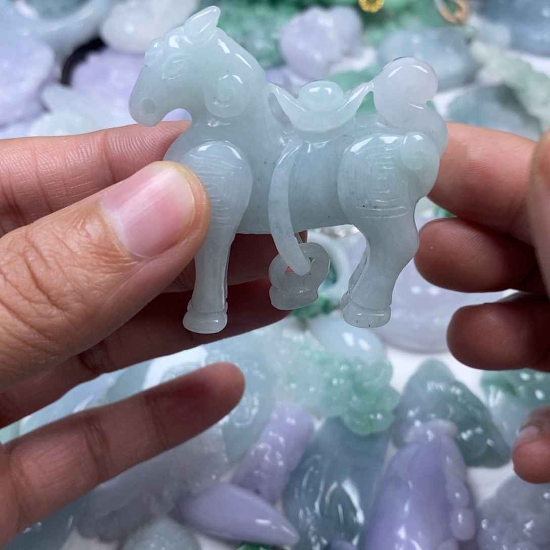 颈饰未镶嵌翡翠翡翠