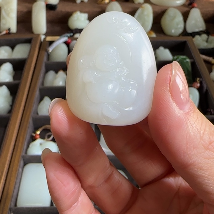 和田玉挂件未镶嵌