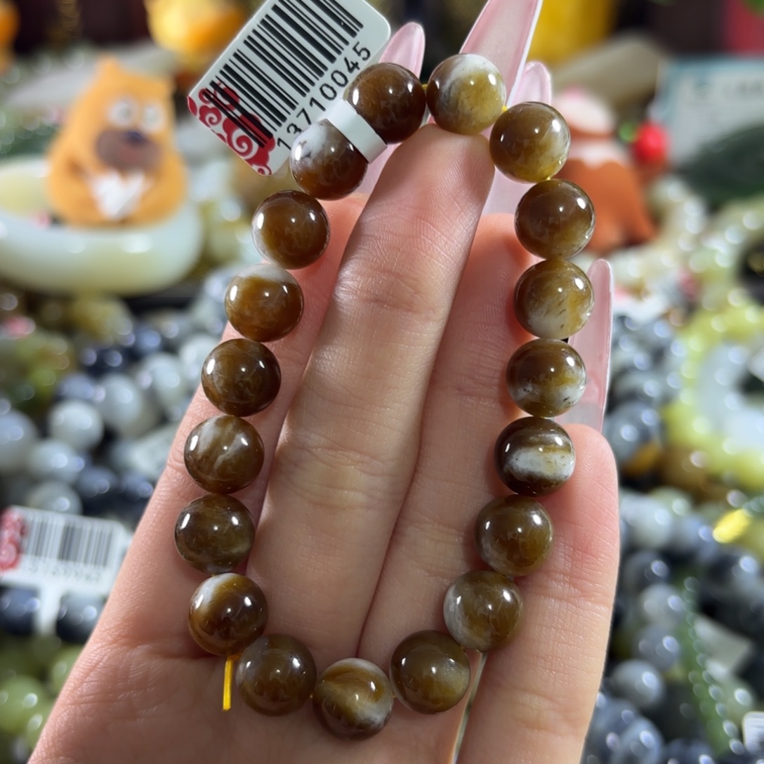 和田玉未镶嵌手链185