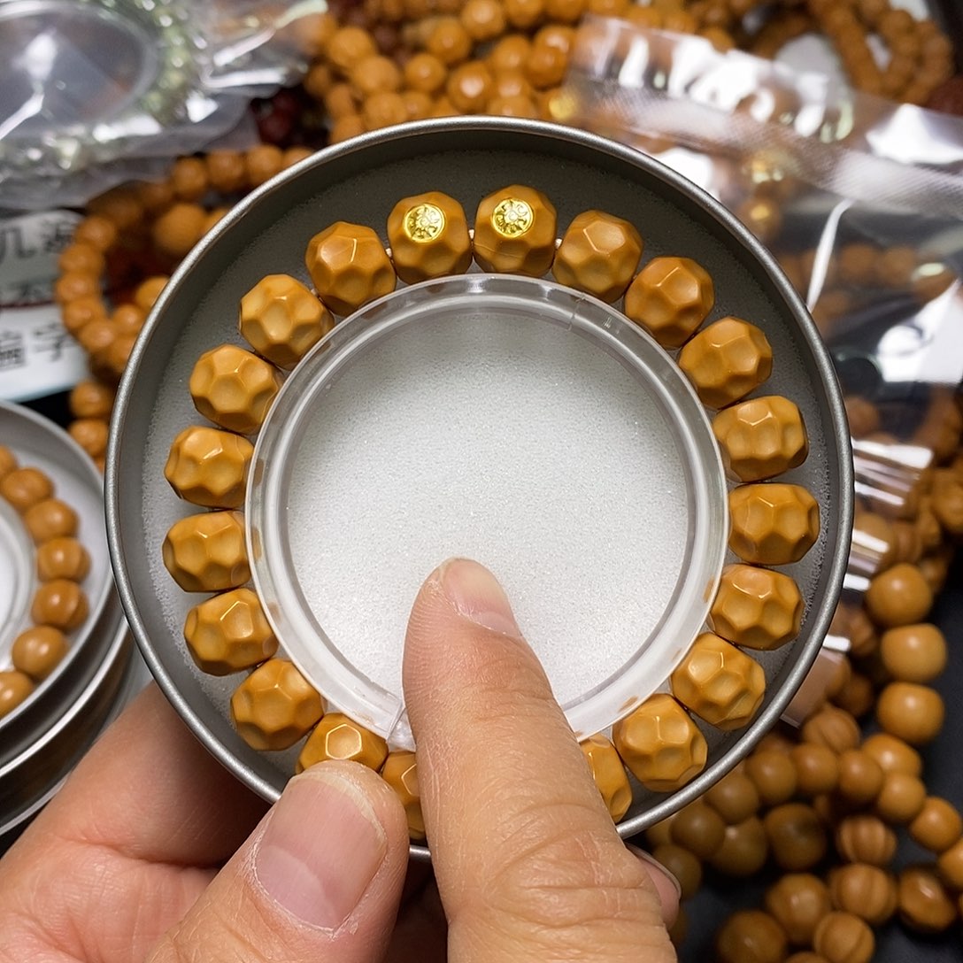 猴头核桃手串黑金无相3号