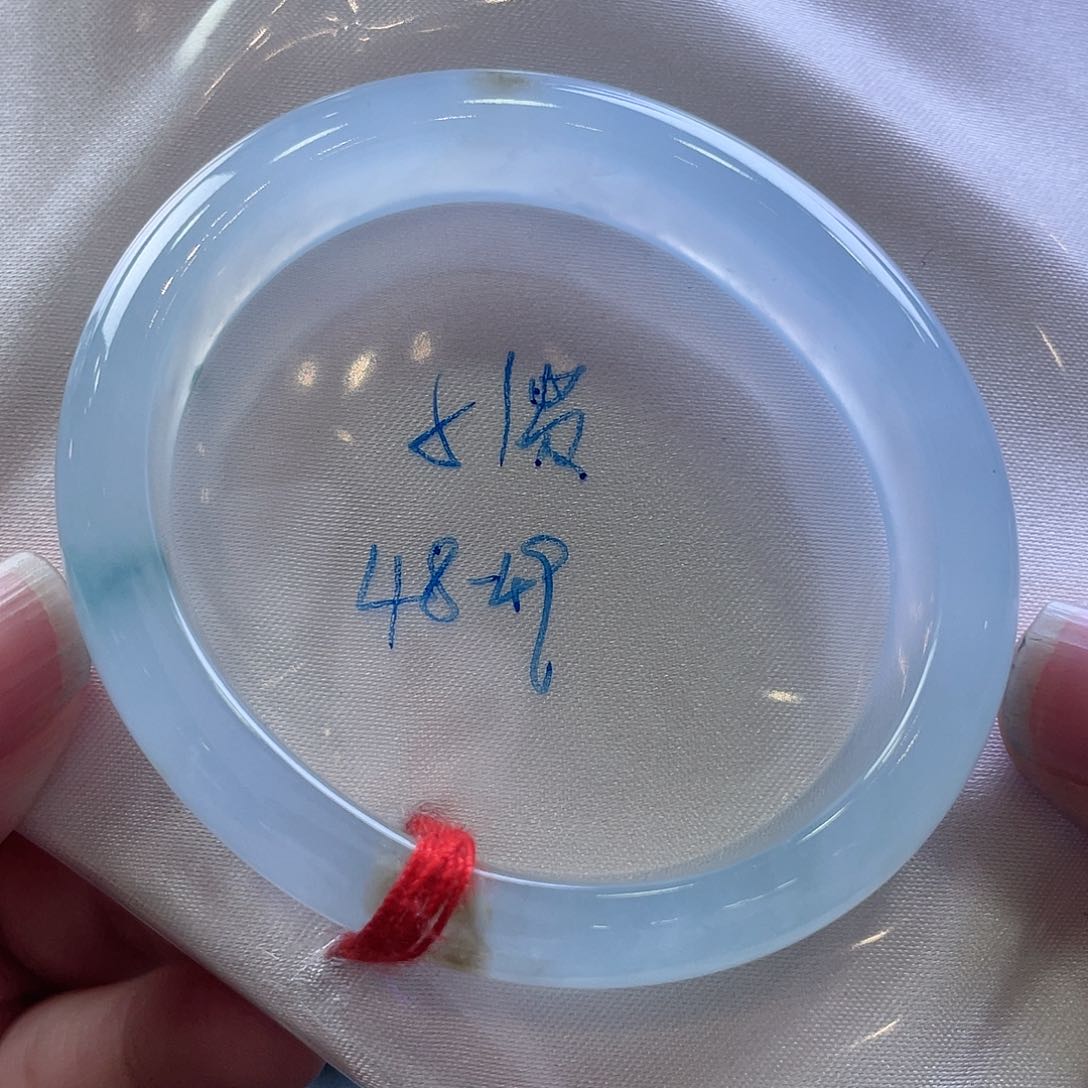 翡翠未镶嵌手镯5号