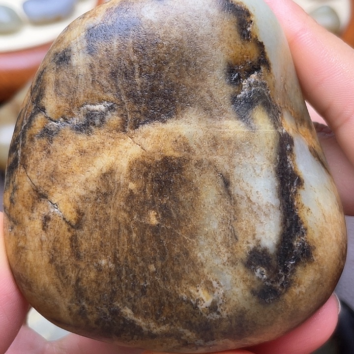 牛***马和田玉未镶嵌颈饰15