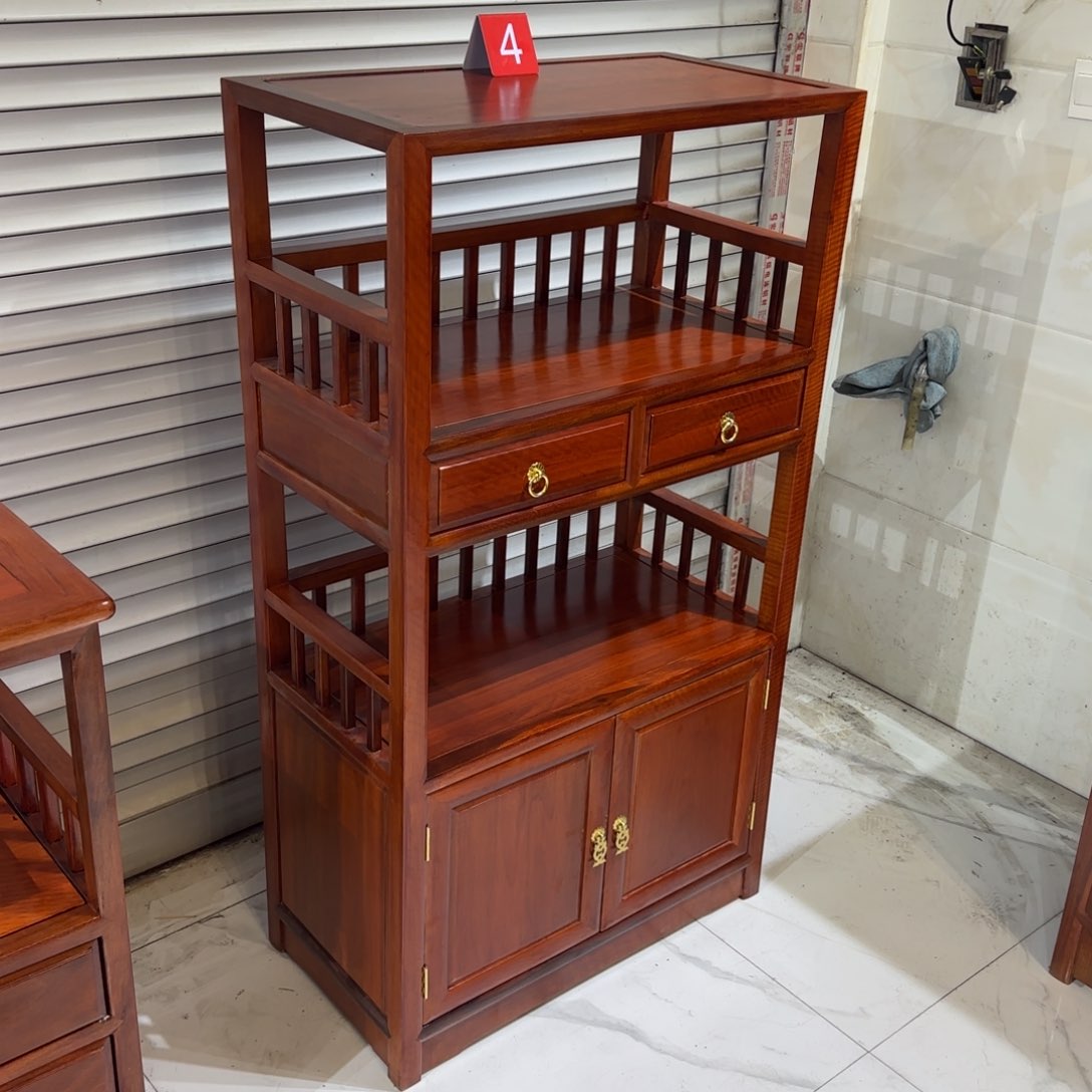 花梨木类成套家具越南花梨68✖️36高124茶水柜