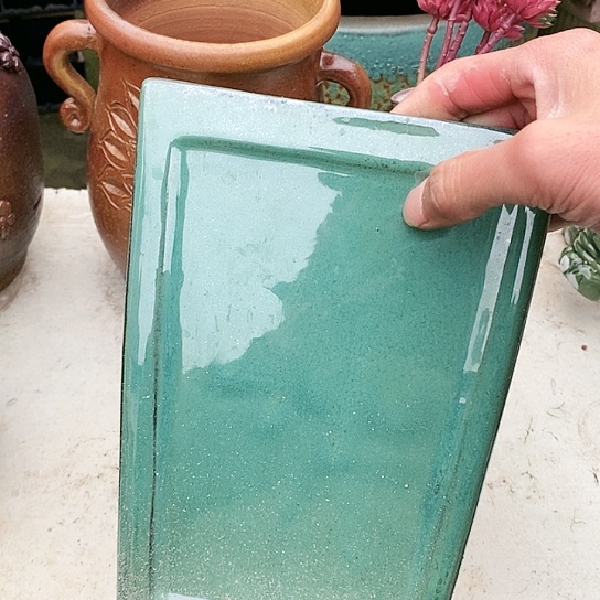 【闪购商品】紫砂花盆17.24花盆花盆