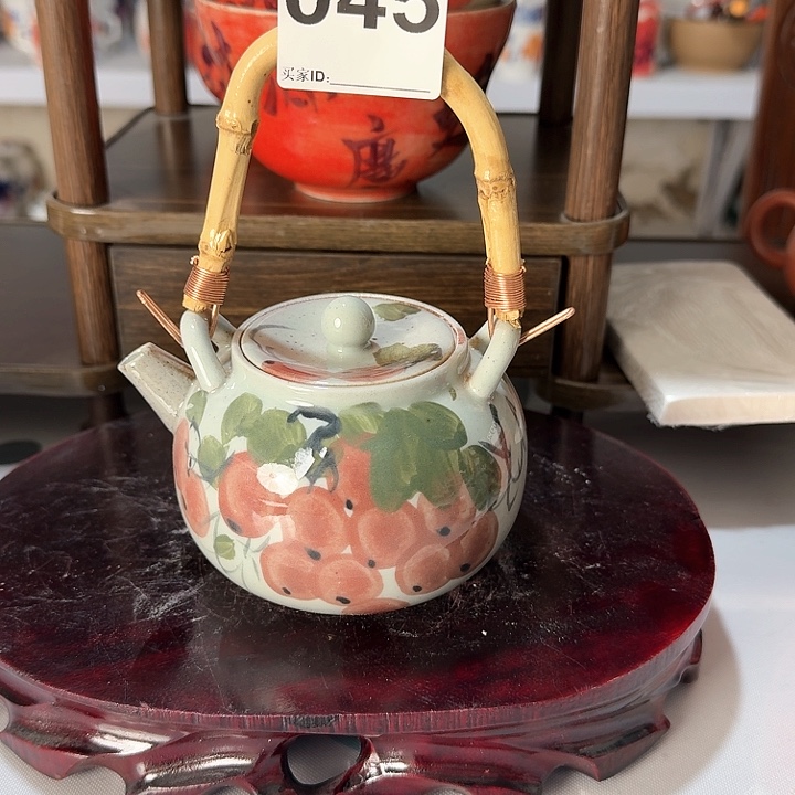 300毫升提梁壶  景德镇高温陶瓷