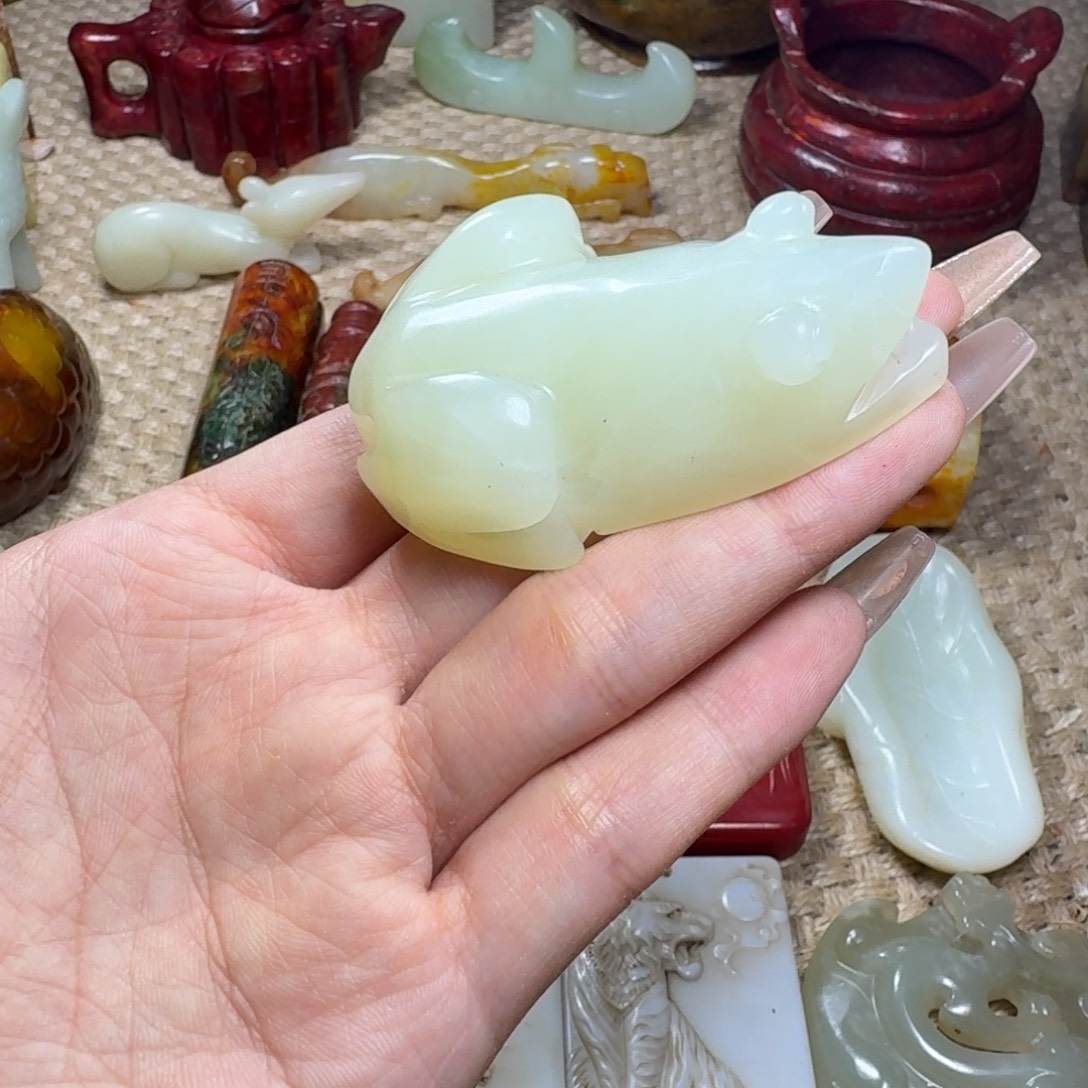 吊坠白玉菩提挂件