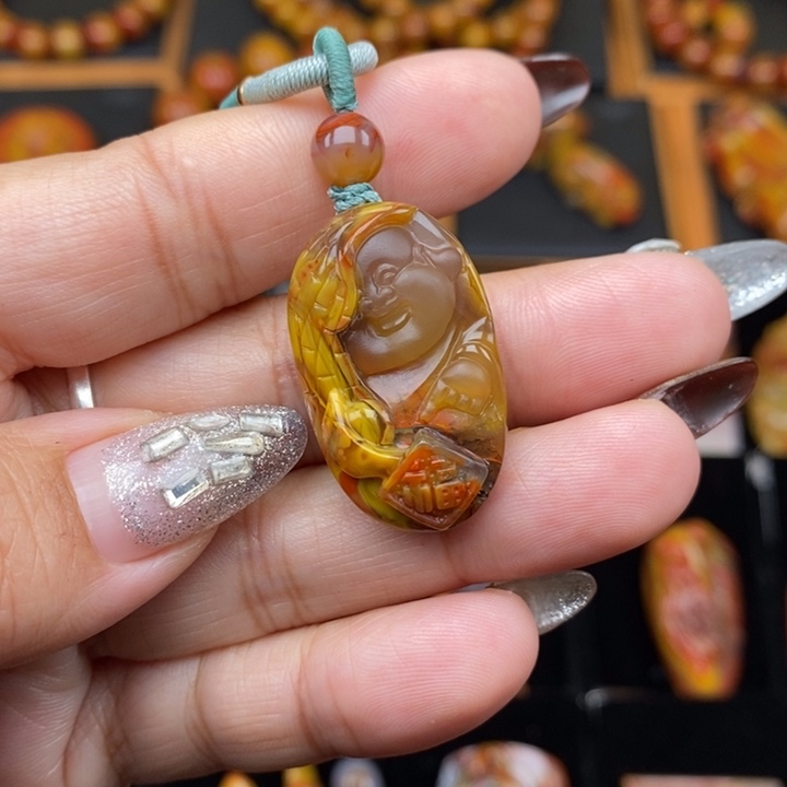 玛瑙/玉髓未镶嵌颈饰