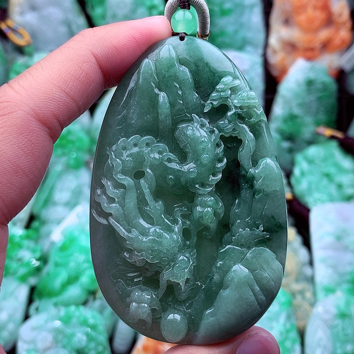 翡翠吊坠(不含链)未镶嵌
