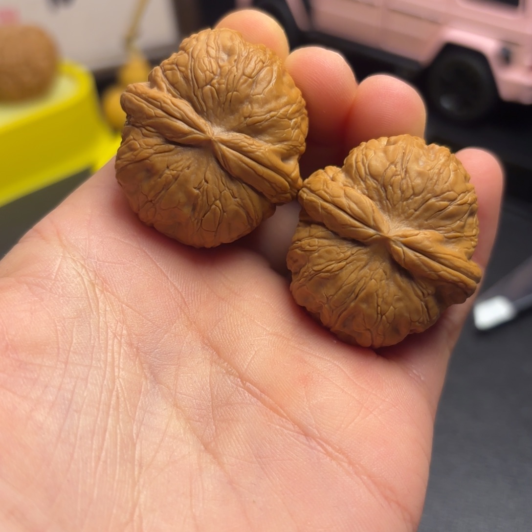 自***界文玩核桃吊坠文玩平谷元宝尺寸36