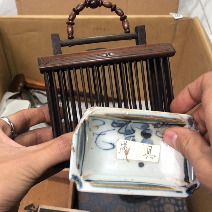 陶瓷孤品单件车里拍