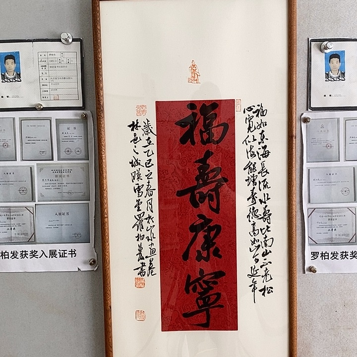 书法罗柏发老师书法作品