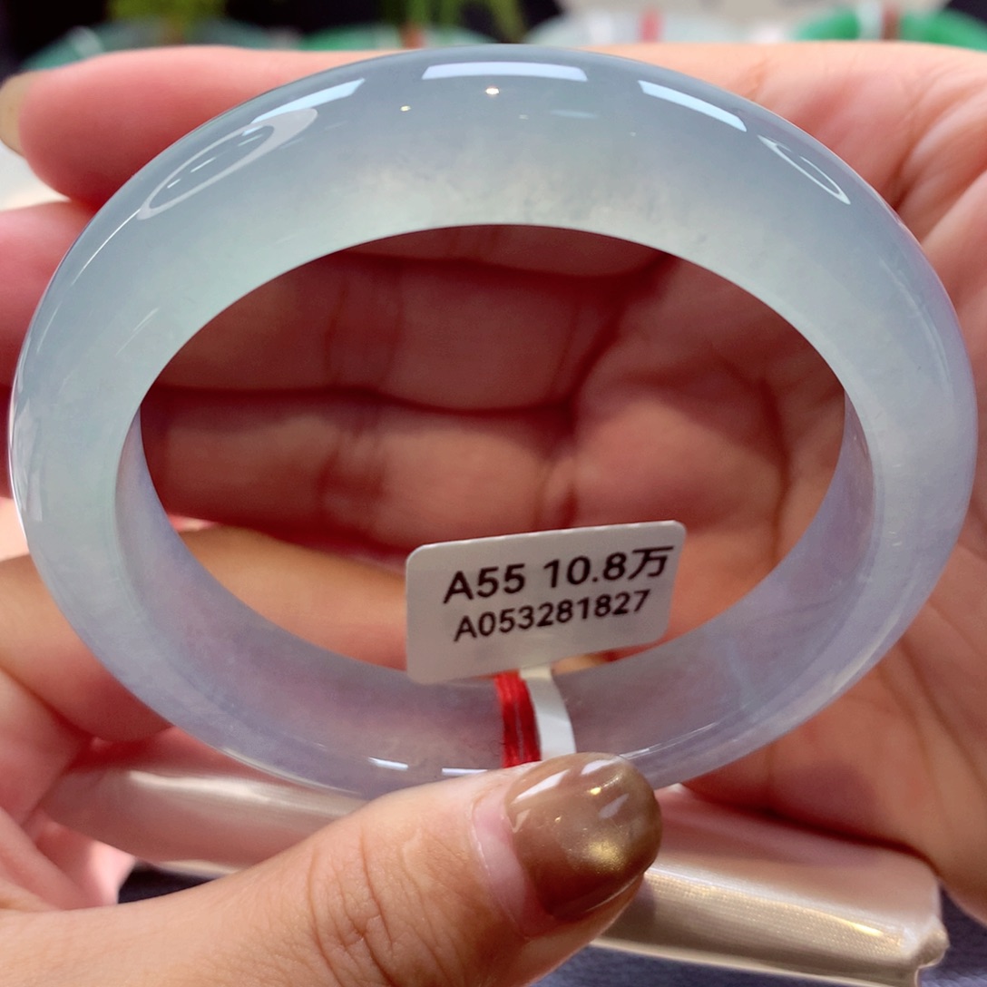 未镶嵌手镯翡翠蓝钢推荐10号11