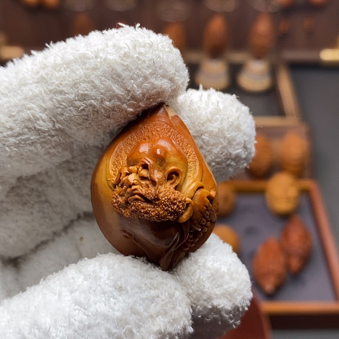 橄榄核手串/手链一**人橄榄核雕橄榄核雕