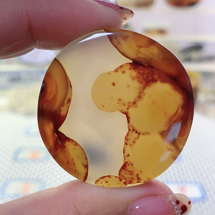 玛瑙/玉髓吊坠未镶嵌