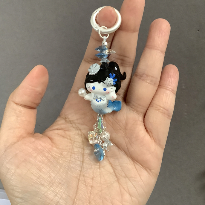 人鱼KT华子手机挂件