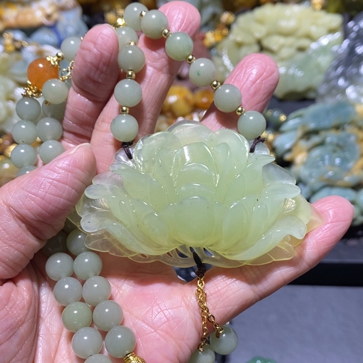 岫玉岫玉吊坠未镶嵌