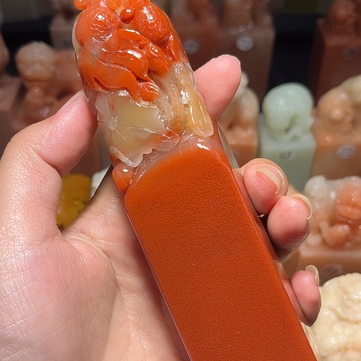 老挝石老挝保利石印章