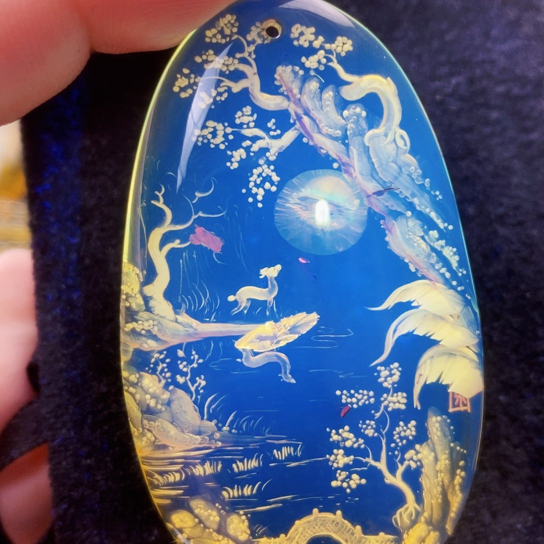 【闪购商品】金珀吊坠(不含链)未镶嵌