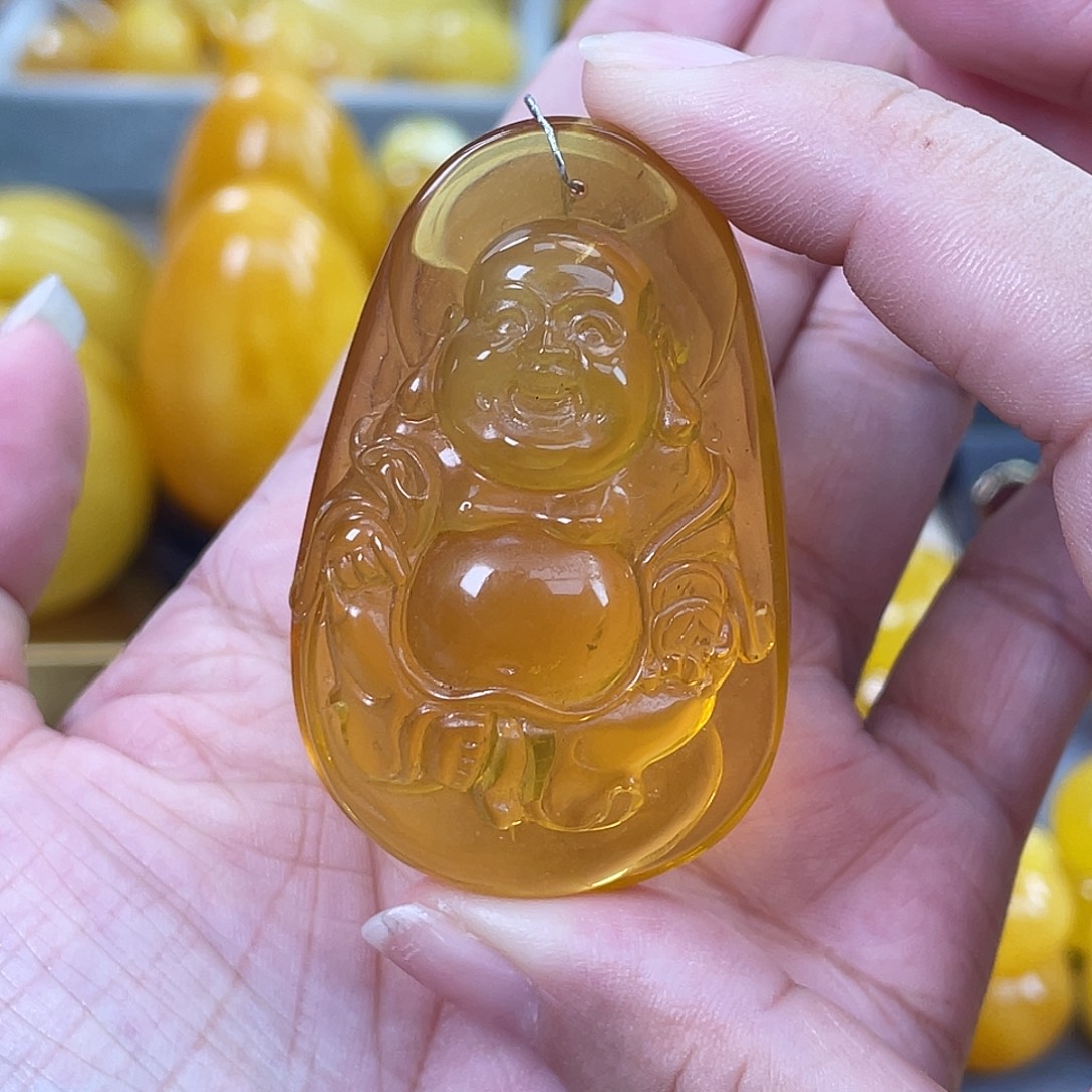 琥珀未镶嵌裸石h72