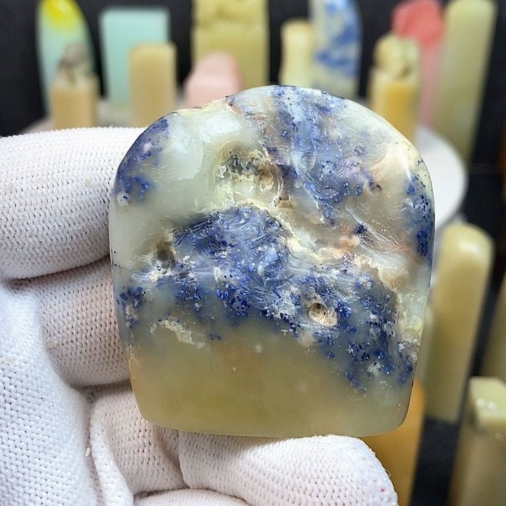 青田石印石青田石