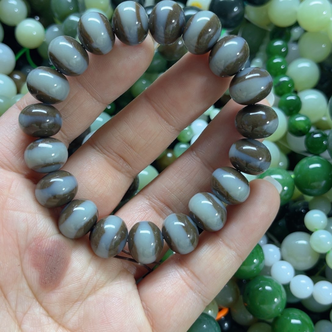 和田玉手链未镶嵌