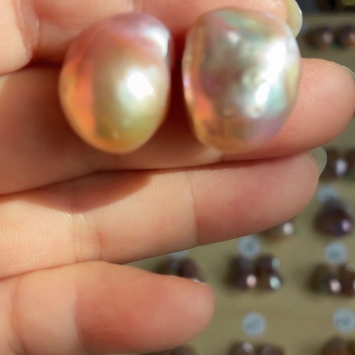 *****耳饰未镶嵌淡水珍珠